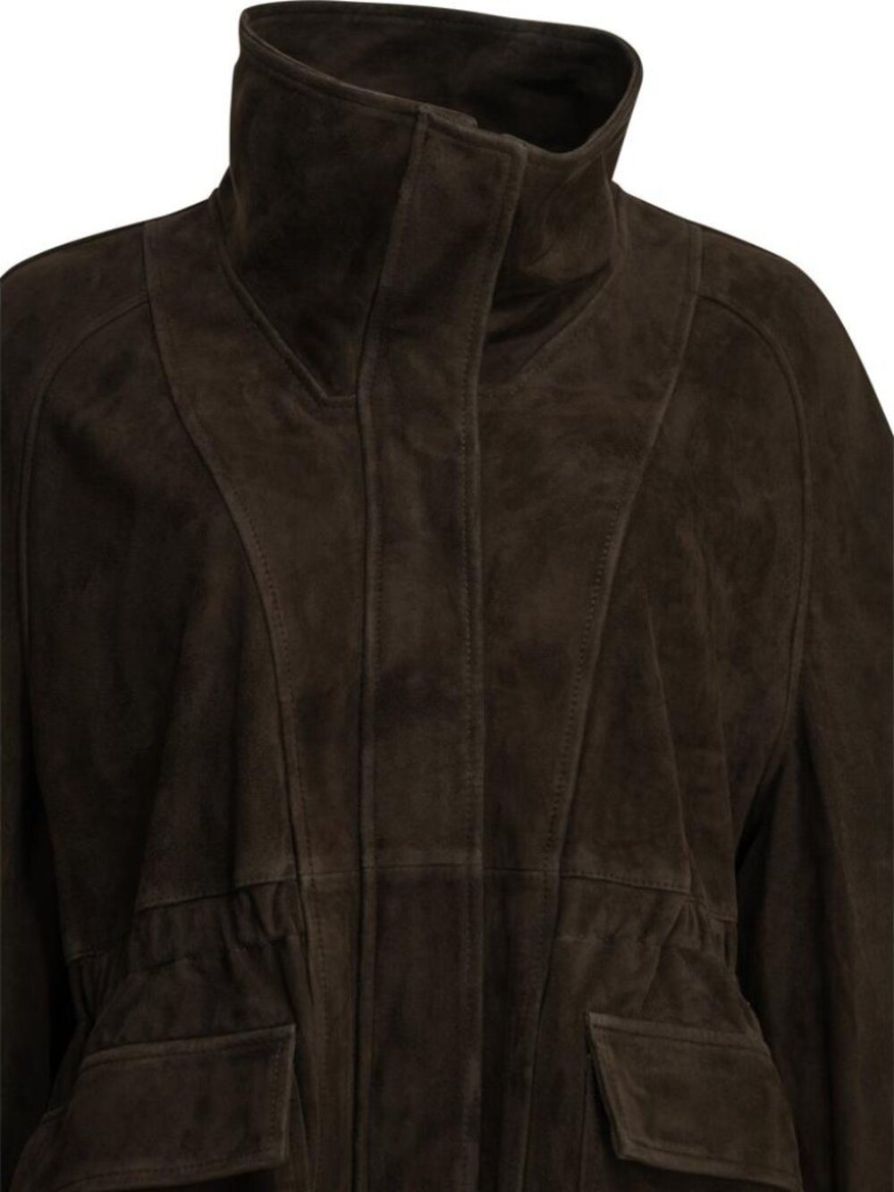 Nour Hammour Quai Winona Leather Jacket Tag Size 34 Women - Picture 3 of 4